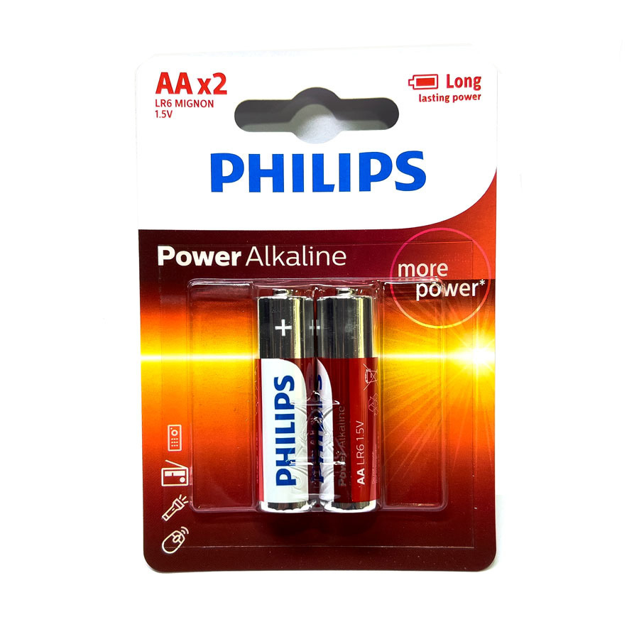  - Pilhas            Cod. PILHA PHILIPS GROSSA AA X2